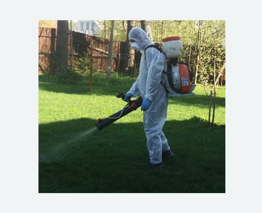 Обработка территории от клещей в Няндоме