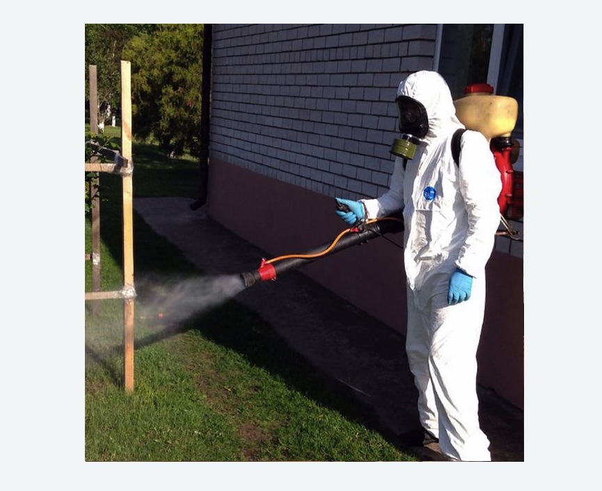 травля клещей на участке в Няндоме